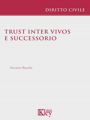 cover image of Trust inter vivos e successorio